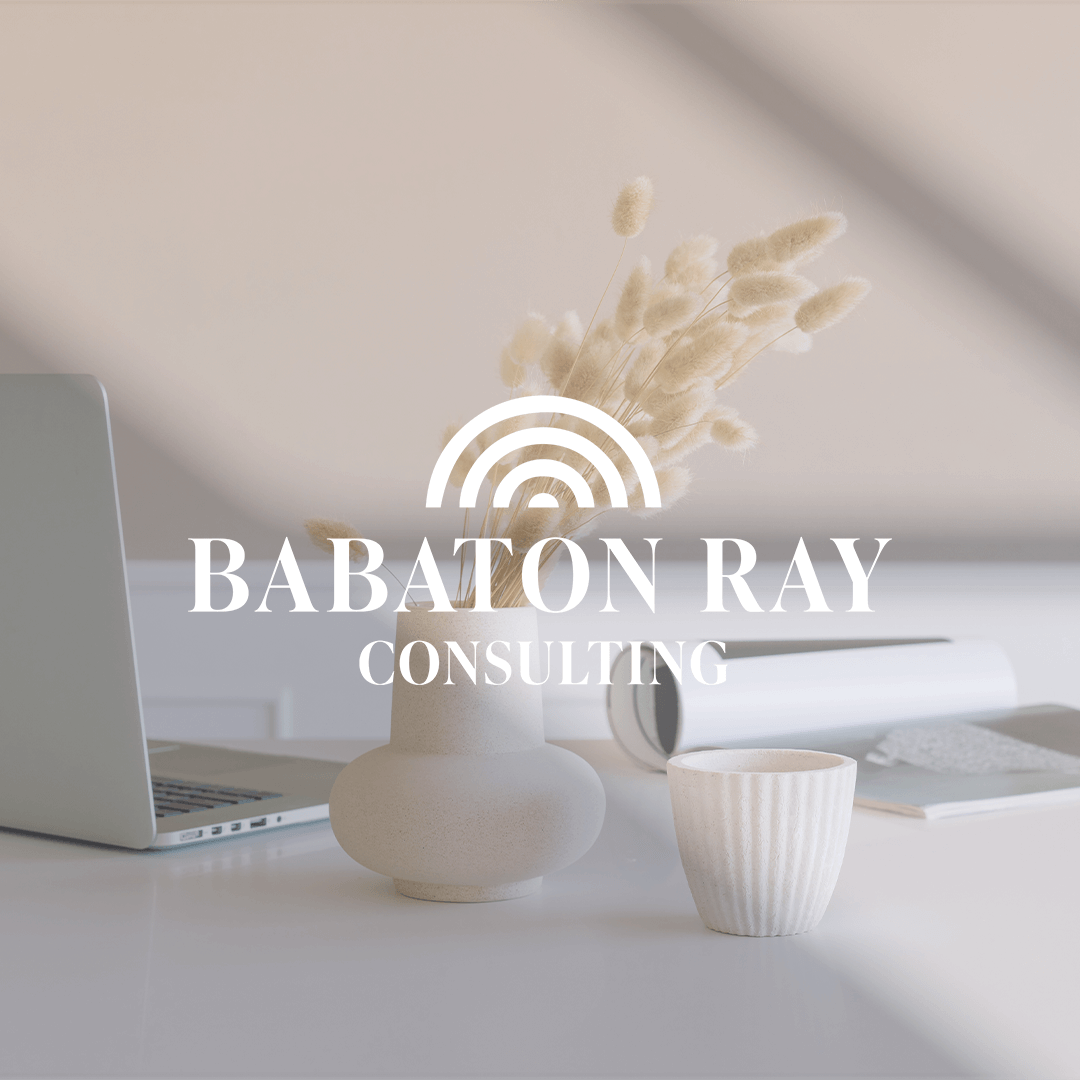 Babaton Ray Primary Logo in white