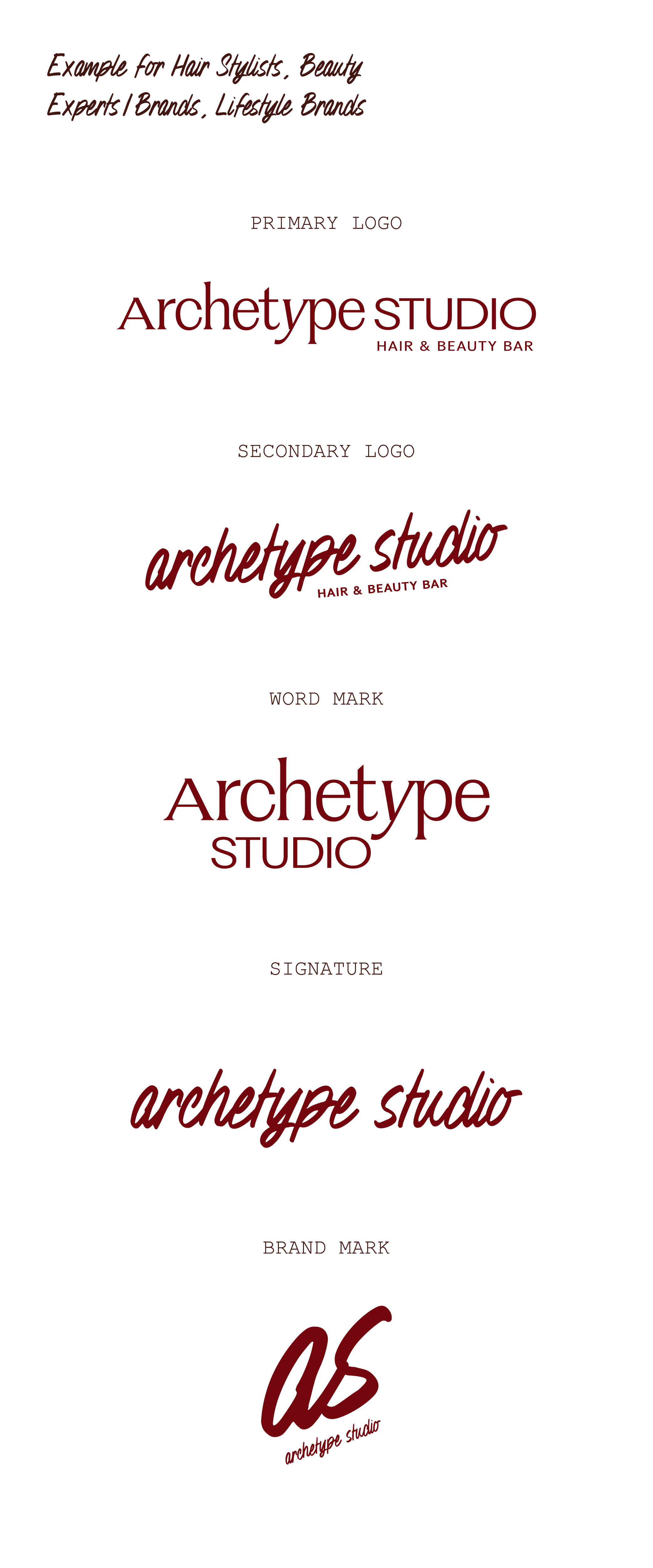 Archetype Studio Logo Suite